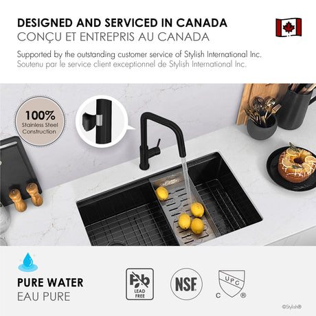 Single Handle Pull Down Touchless Kitchen Faucet