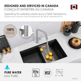 Single Handle Pull Down Touchless Kitchen Faucet
