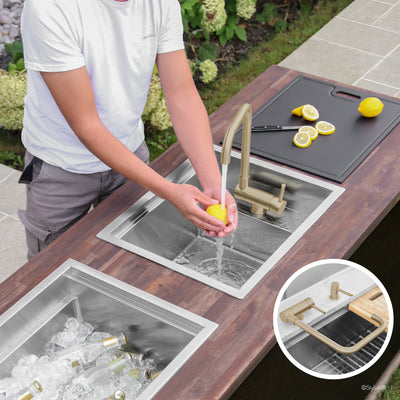 Single Handle Foldable Kitchen Faucet