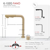 Single Handle Lift Up Kitchen Faucet