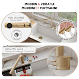 Single Handle Lift Up Kitchen Faucet