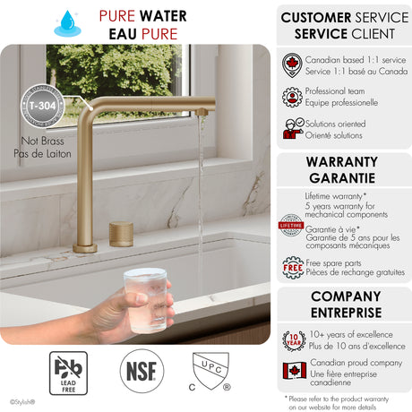 Single Handle Lift Up Kitchen Faucet