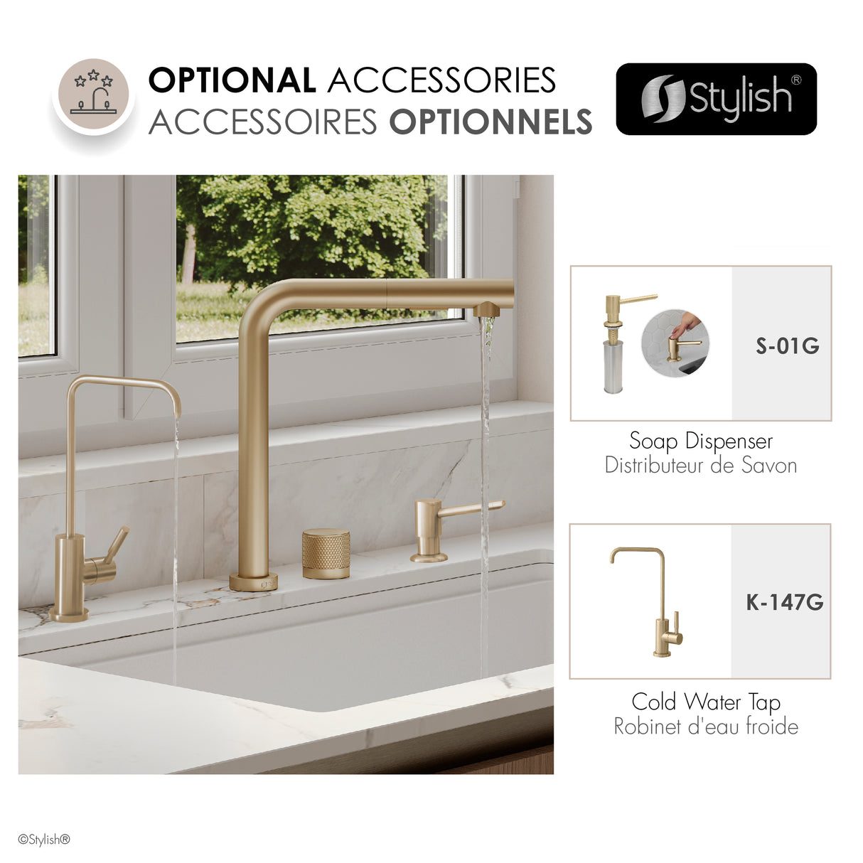 Single Handle Lift Up Kitchen Faucet