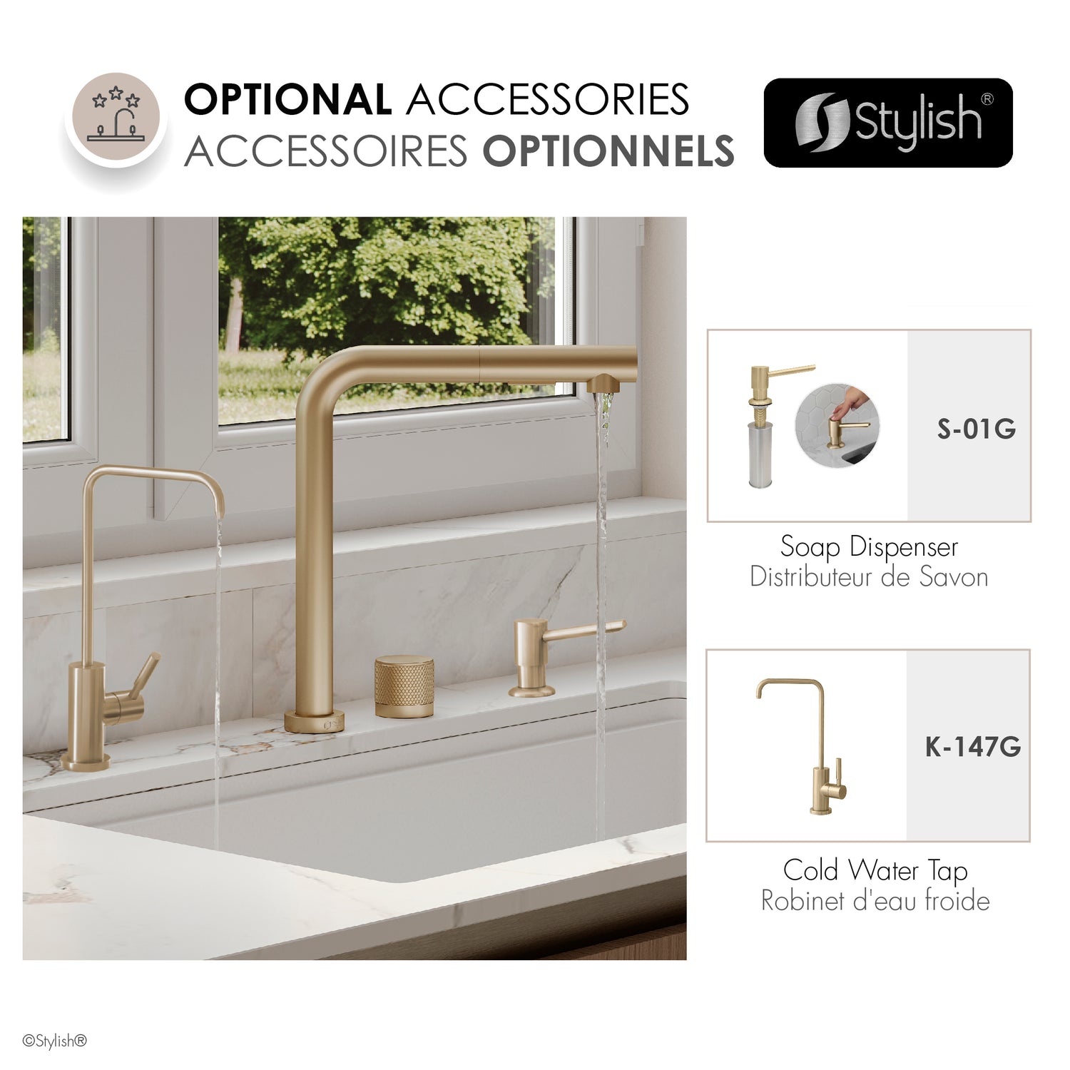 Single Handle Lift Up Kitchen Faucet