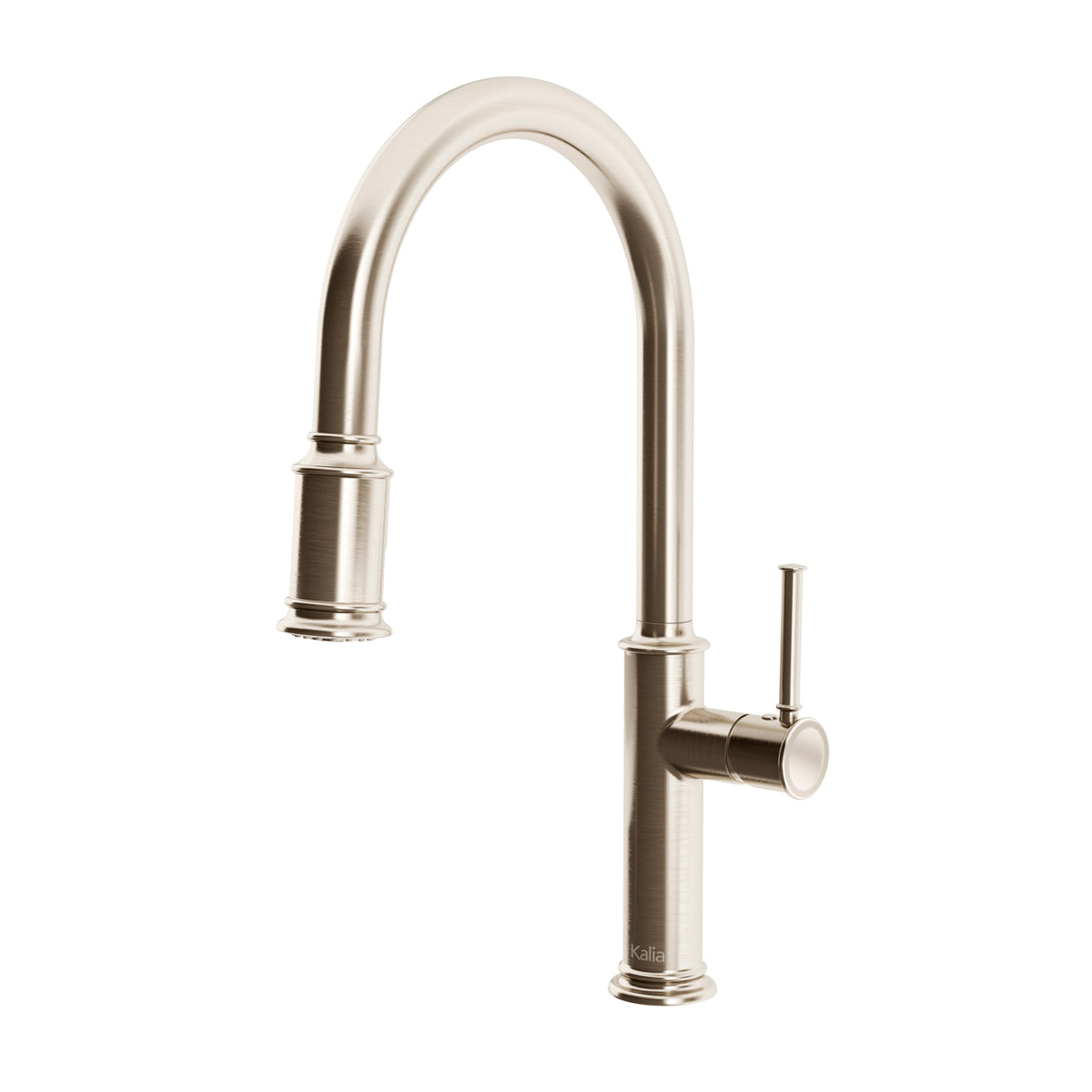 OKASION diver Single Handle Kitchen Faucet Pull-Down Dual Spray