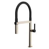 EXKI diver PVC Hose Single Handle Kitchen Faucet Pull-Down Dual Spray