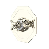 Edwardian 3/4 inch Octagonal Thermostatic Trim Without Volume Control