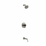 Type T/P (thermostatic/pressure balance) " coaxial 2-way no share with shower head and tub spout