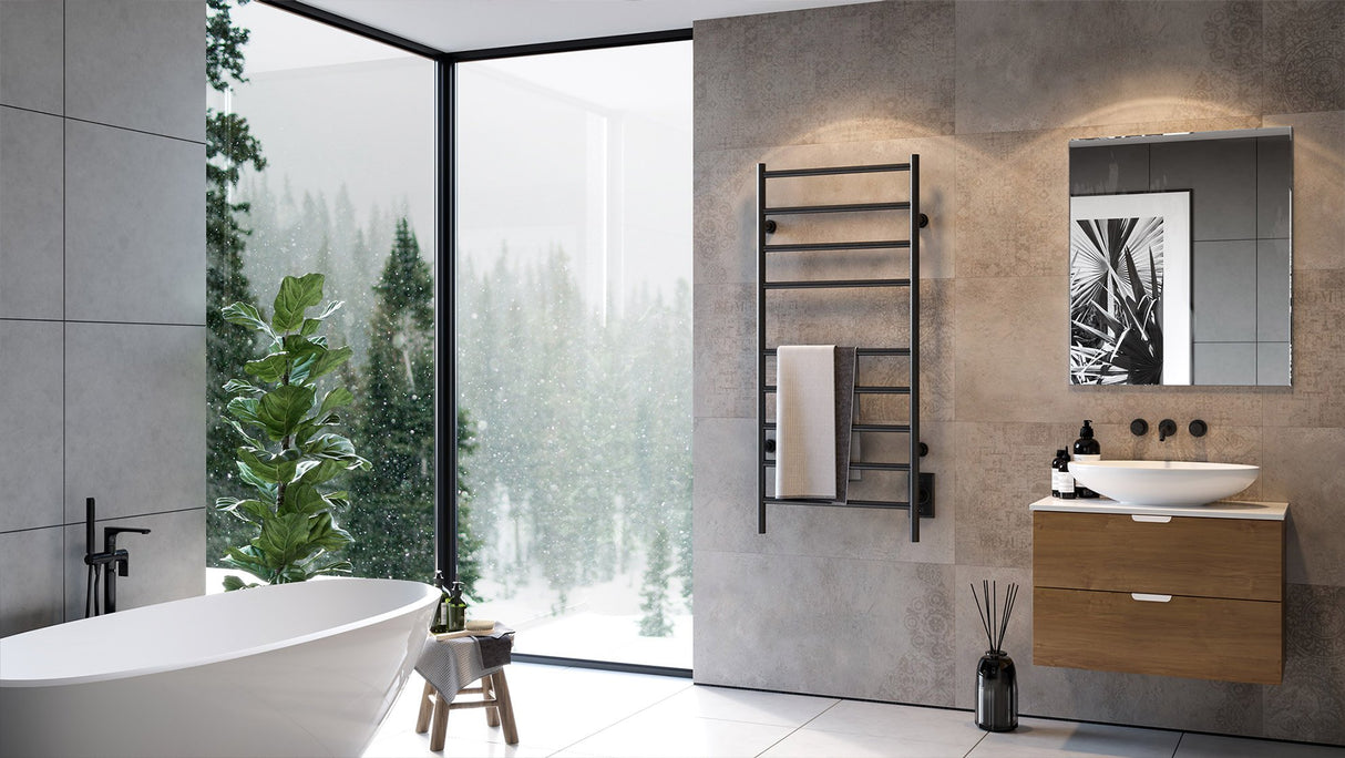 18"x40" Kontour Linear Electric Towel Warmer