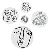 SOLANGE 16/12/12/8/6" W x 1.5/1/1/0.75/0.5" H x 16/12/12/8/6" D