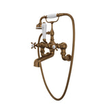 Edwardian Exposed Wall-mount Tub Filler