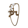 Edwardian Exposed Wall-mount Tub Filler