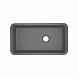 Allia™ 34" Fireclay Single Bowl Undermount Kitchen Sink