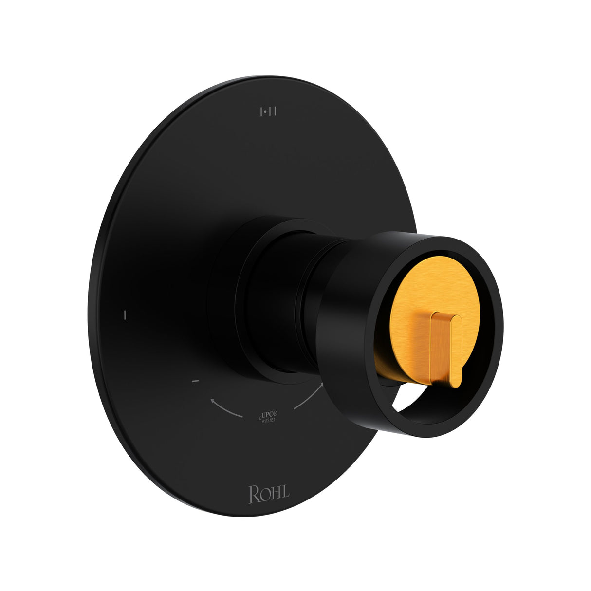 Eclissi™ 2-way Type T/P (thermostatic/pressure balance) coaxial patented trim