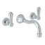 Georgian Era Wall Mount Lavatory Faucet Trim
