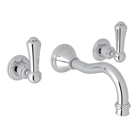 Georgian Era Wall Mount Lavatory Faucet Trim