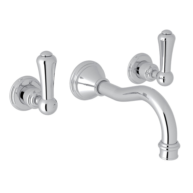Georgian Era Wall Mount Lavatory Faucet Trim