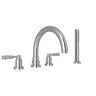 Holborn 4-Hole Deck-mount Tub Filler With C-Spout