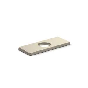 4" Center Rectangular Deck Plate
