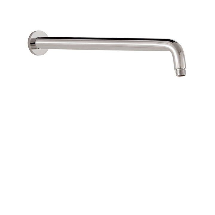 18" round shower arm & flange