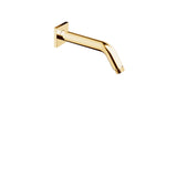 6" round shower arm & square flange