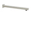 Aquabrass 16 In Square Shower Arm & Flange, Solid Brass - image 2