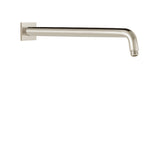 18" round shower arm & square flange