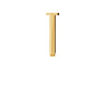 Aquabrass 6 In Round Ceiling Drop Shower Arm & Flange - image 2