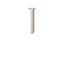 Aquabrass 6 In Round Ceiling Drop Shower Arm, Square Flange - image 3