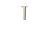 4" round ceiling drop & square flange