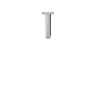 4" round ceiling drop & square flange