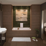 Exhibit 6032 IF DTF Acrylic Alcove Left-Hand Drain Bathtub in White