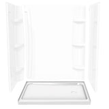 Rectangular Base 6030 3 in. Acrylic Alcove Shower Base with Left-Hand Drain in White