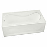 Cocoon 6030 IFS Acrylic Alcove Left-Hand Drain Bathtub in White