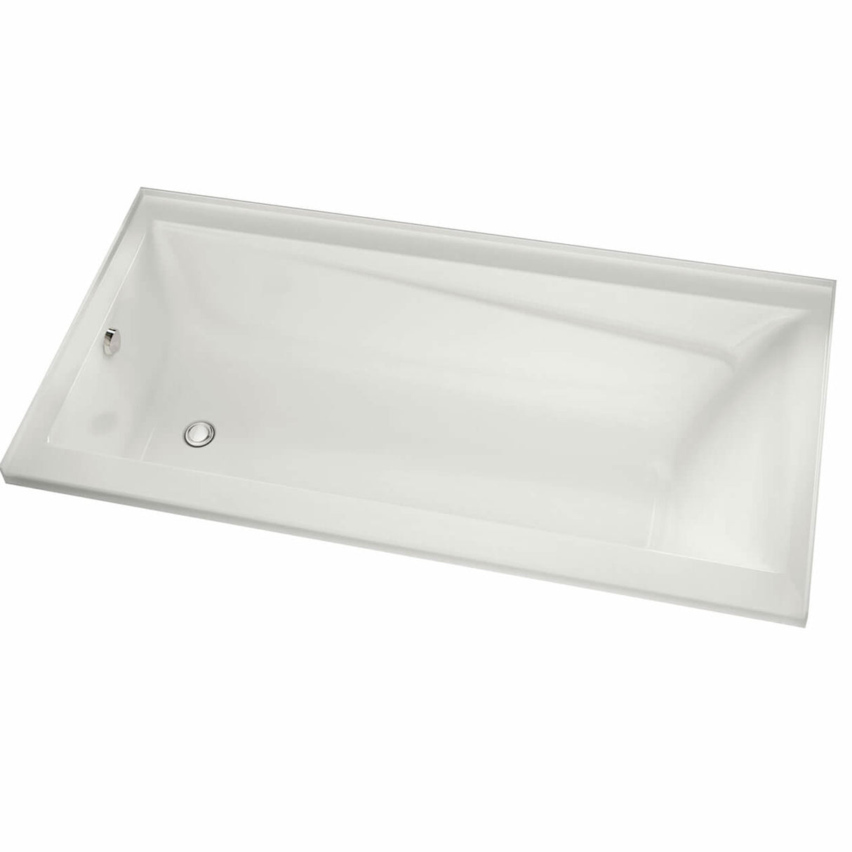 Exhibit 6036 IF Acrylic Alcove Left-Hand Drain Bathtub in White