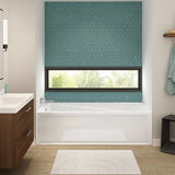 Exhibit 7232 IFS AFR Acrylic Alcove Left-Hand Drain Bathtub in White