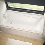 Exhibit 6042 IF DTF Acrylic Alcove Left-Hand Drain Bathtub in White