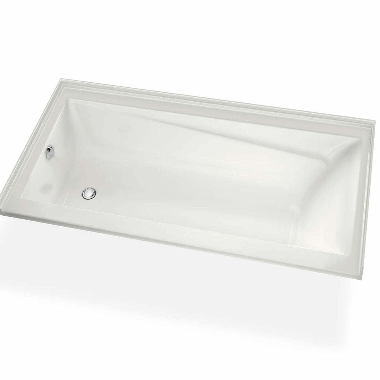 Exhibit 7232 IF DTF Acrylic Alcove Left-Hand Drain Bathtub in White