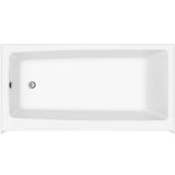 Nomad 6030 AFR AcrylX Alcove Left-Hand Drain Bathtub in White