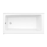 Nomad Corner 6030 AFR AcrylX Corner Left-Hand Drain Bathtub in White
