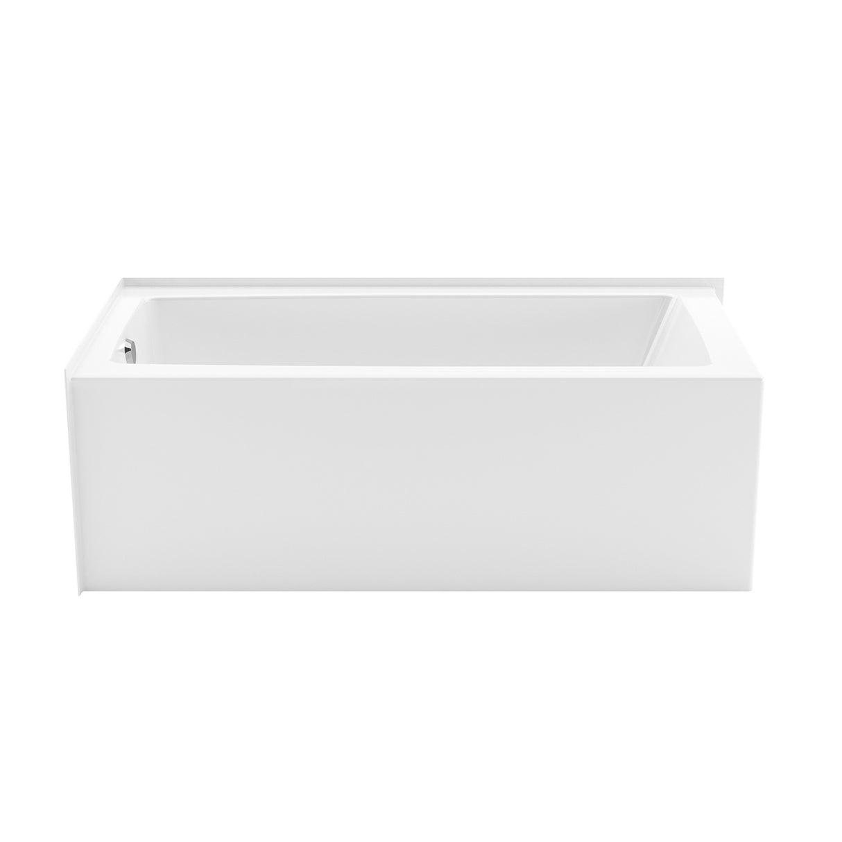 Nomad Corner 6032 AFR AcrylX Corner Left-Hand Drain Bathtub in White