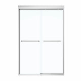 Kameleon 43-47 x 71 in. 6 mm Bypass Shower Door for Alcove Installation with Clear glass in Chrome