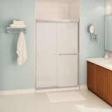 Kameleon 43-47 x 71 in. 6 mm Bypass Shower Door for Alcove Installation with Clear glass in Chrome
