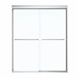Kameleon SC 55-59 x 71 in. 6 mm Bypass Shower Door for Alcove Installation with Clear glass in Chrome