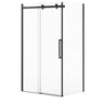 Halo Pro 48 x 36 x 78 3/4 in. 8mm Sliding Shower Door for Corner Installation with Clear glass in Chrome