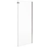 Halo Pro 60 x 32 x 78 3/4 in. 8mm Sliding Shower Door with Towel Bar for Corner Installation with Clear glass in Chrome
