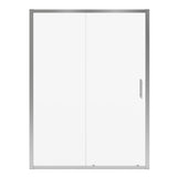 Connect Pro 57-58 ½ x 76 in. 6mm Sliding Shower Door for Alcove Installation with Clear glass in Chrome