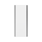 Connect Pro Return Panel for 32 in. Base with Clear glass in Chrome