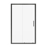 Connect 43 ½-45 x 72 in. 6mm Sliding Shower Door for Alcove Installation with Clear glass in Chrome