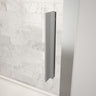 Connect 57-58 ½ x 72 in. 6mm Sliding Shower Door for Alcove Installation with Clear glass in Chrome